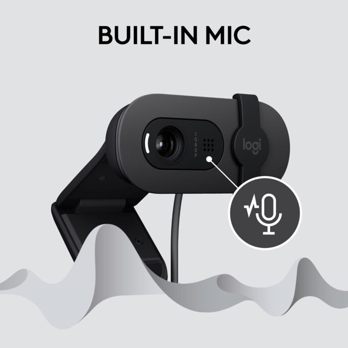 Logitech USB spletna kamera Brio 100, grafitna - Image 6