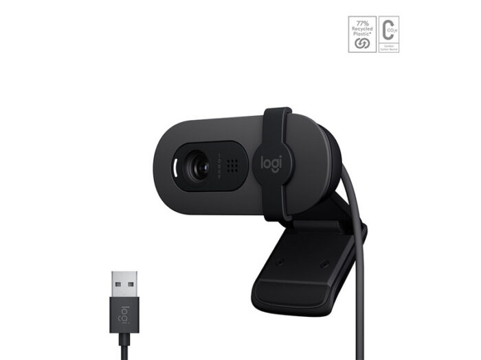 Logitech USB spletna kamera Brio 100, grafitna - Image 5