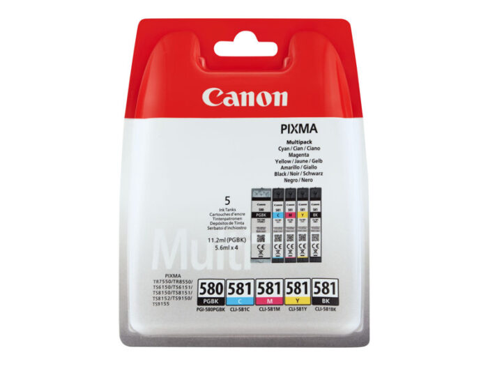 CANON CLI-581 Ink Cartridge C/M/Y/BK - slika 4