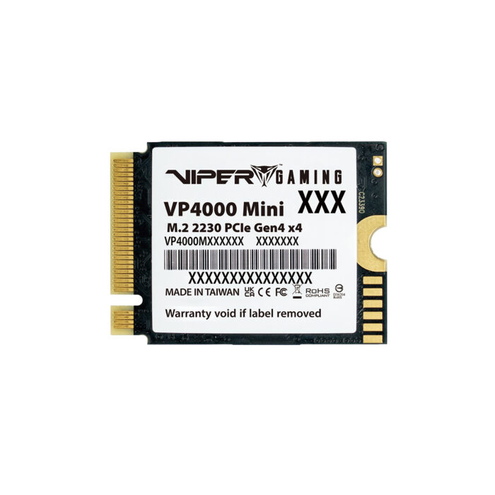 Patriot Viper VP4000 Mini 1TB M.2 2230 PCIe Gen4 x4 - Image 3