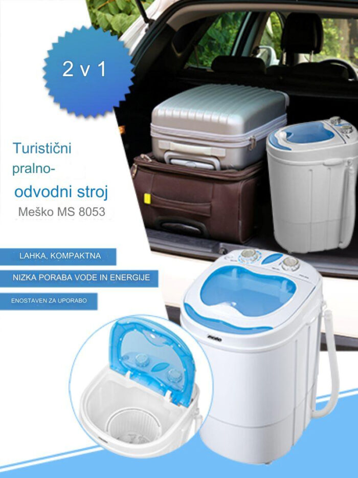 Mesko pralni stroj za kampiranje MS 8053 - Image 3