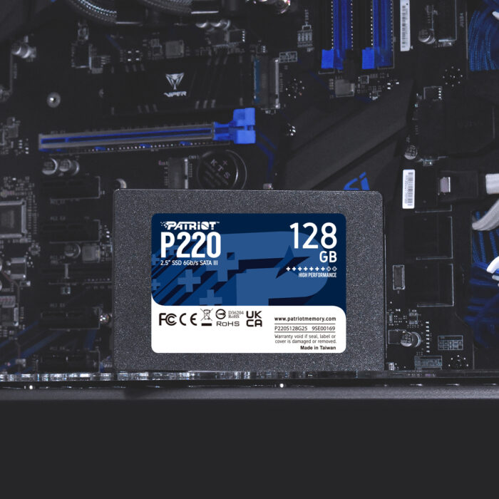 Patriot P220 128GB SSD SATA 3 2.5" - Image 5