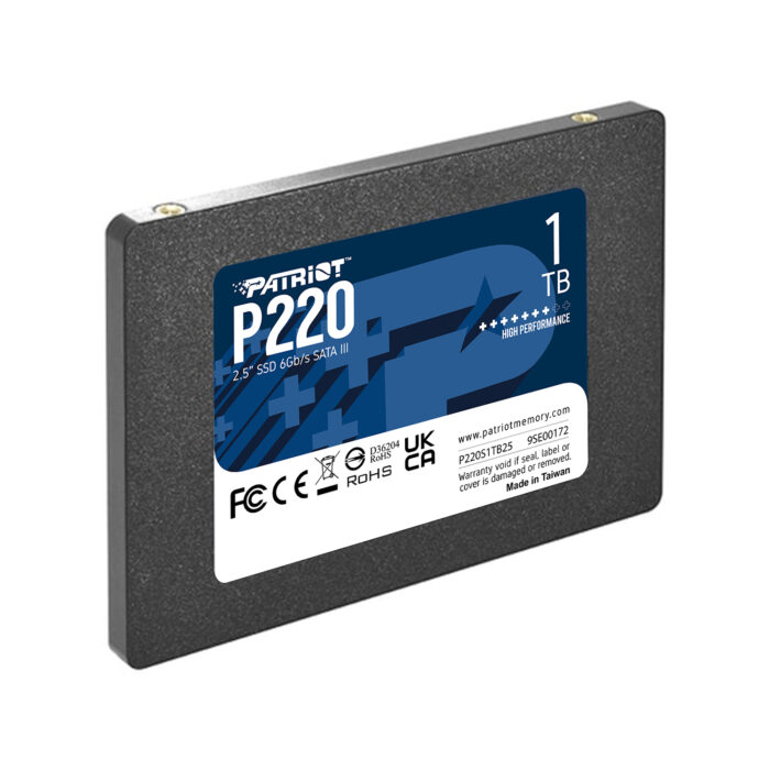 Patriot P220 1TB SSD SATA 3 2.5" - Image 3