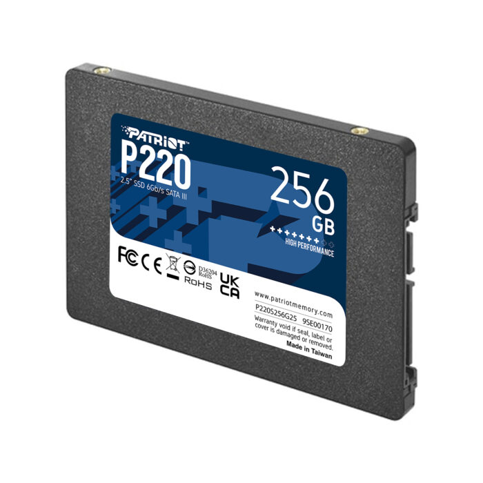 Patriot P220 256GB SSD SATA 3 2.5" - Image 4