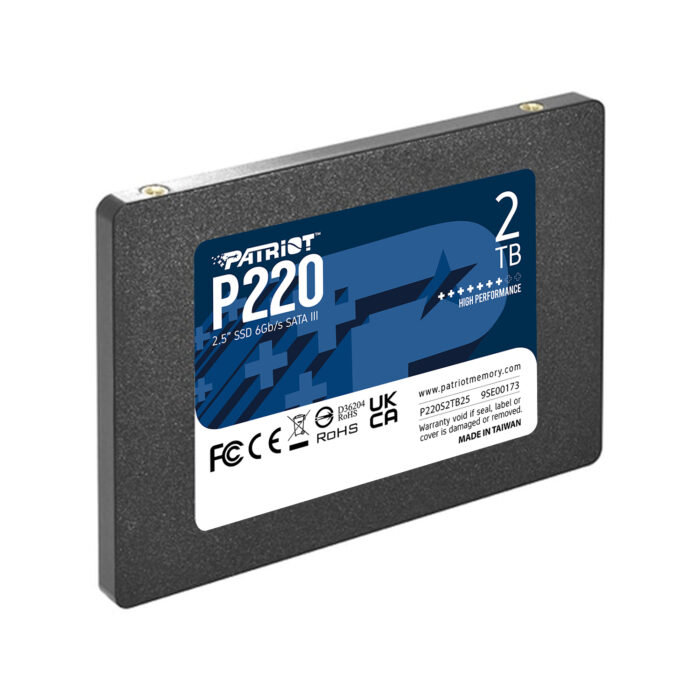 Patriot P220 2TB SSD SATA 3 2.5" - Image 3