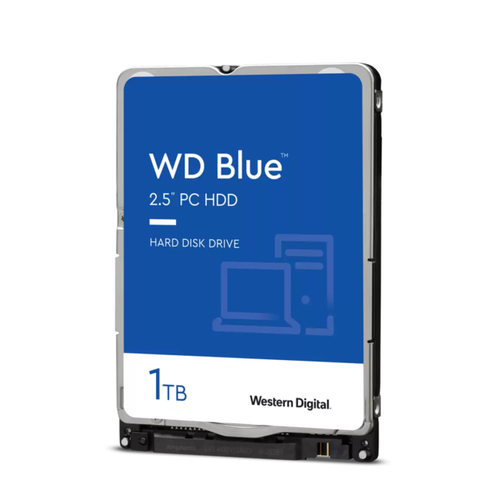WD trdi disk 1TB SATA 3, 5400 128MB 2.5'', Blue