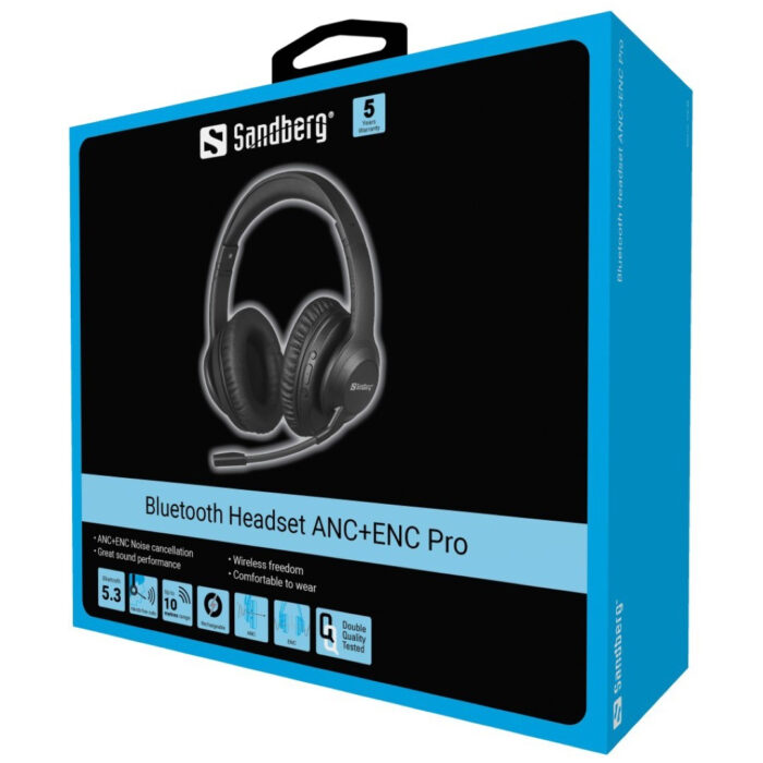 Sandberg Bluetooth ANC+ENC Pro slušalke z mikrofonom - Image 6