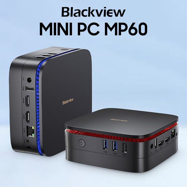 Blackview MP60 namizni mini računalnik, Windows 11 PRO, Intel N95, 16GB RAM, - Image 3