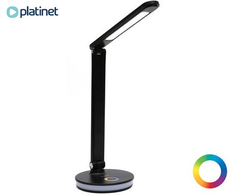 PLATINET PDL400RGB namizna LED svetilka, do 500 lumnov, nastavljiva svetlost,