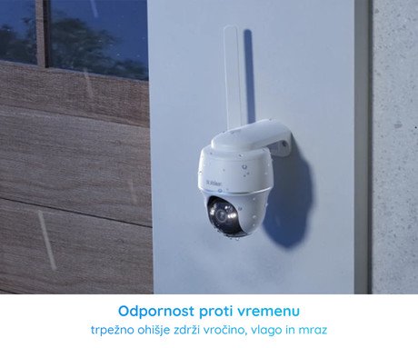 Reolink GO PT ULTRA IP kamera, bela Ultra HD, 4G LTE, baterija, vrtenje in - Image 5