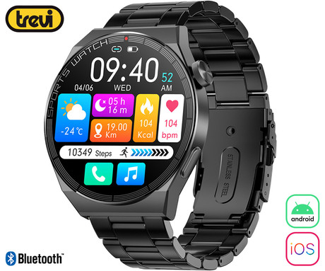 TREVI T-FIT 300 CALL pametna ura, 1.32" 1.32" zaslon, Bluetooth, Android + iOS,
