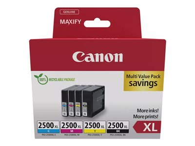CANON PGI-2500XL Ink Cartridge BK/C/M/Y - Image 4