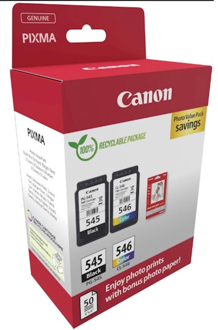 KOMPLET CANON PG-545 / CL-546 ZA PAPIR ZA MG2450/2550
