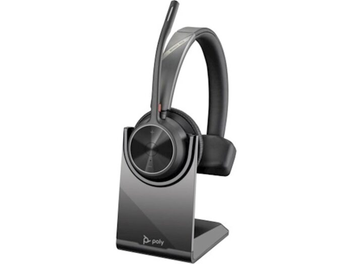 Naglavne slušalke Poly Voyager 4310 USB-A + ključek BT700, stojalo, MS - Image 3