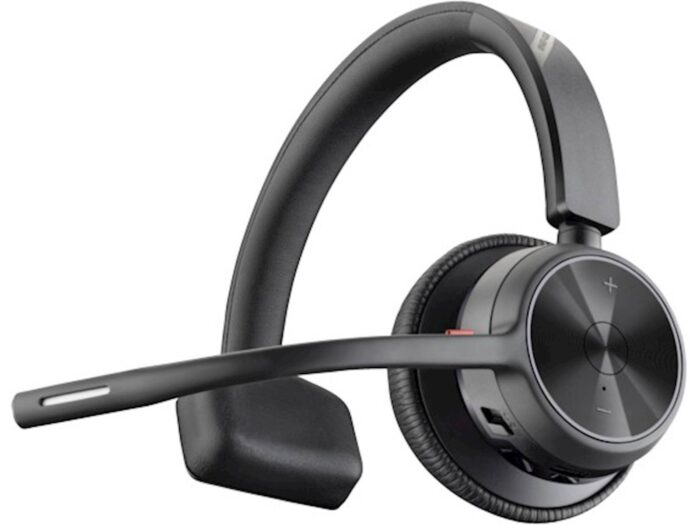 Naglavne slušalke Poly Voyager 4310 USB-A + ključek BT700, stojalo, MS - Image 4