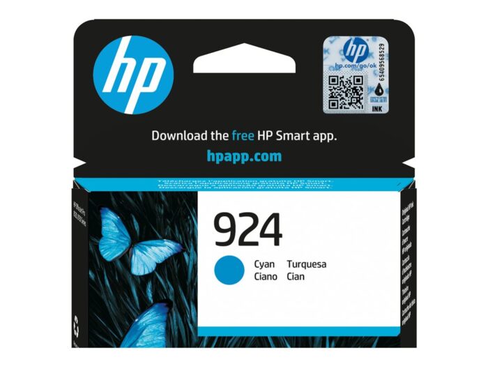 HP 924 Cyan Original Ink Cartridge - Image 4