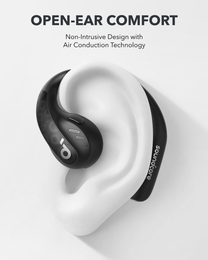 Anker Soundcore AeroFit Pro brezžične slušalke, črne - Image 4