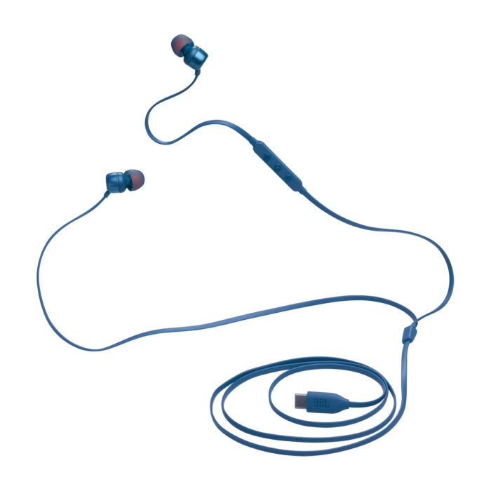 JBL USB-C žične slušalke Tune 310C, modre - Image 4