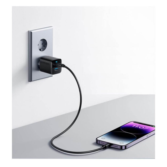 Anker polnilec 323 1xA 1xC 33W, bel - Image 3