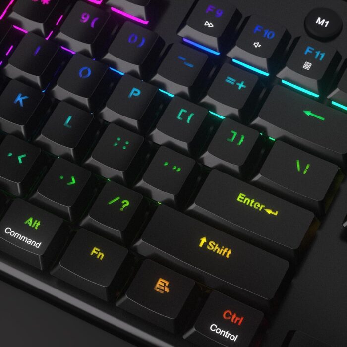 REDRAGON HORUS PRO K618RGB-PRO WIRED & 2.4G & BT RED SWITCH TIPKOVNICA - Image 3