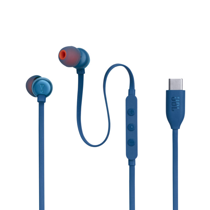 JBL USB-C žične slušalke Tune 310C, modre - Image 6