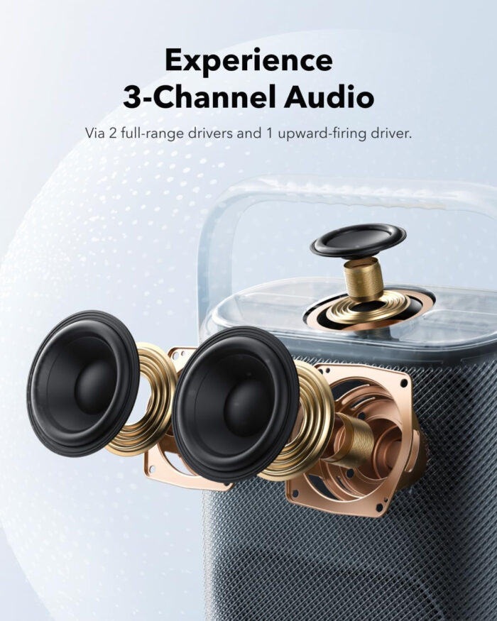Anker Soundcore prenosni Bluetooth zvočnik Motion X500, moder - Image 3