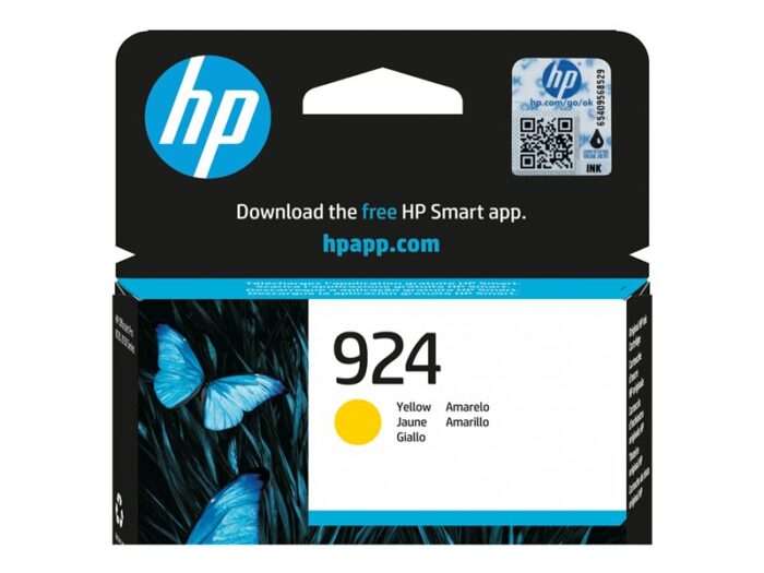 HP 924 Yellow Original Ink Cartridge - Image 4