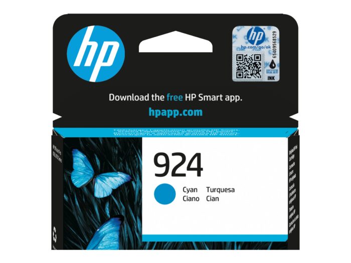 HP 924 Cyan Original Ink Cartridge - Image 3