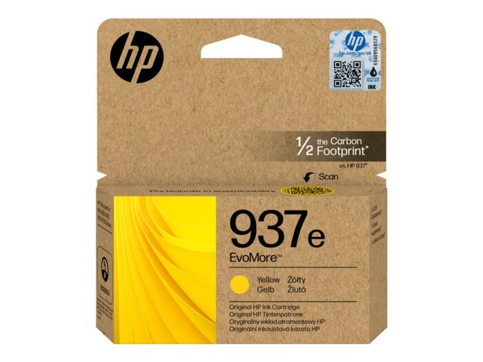 HP 937e EvoMore Yellow Org Ink Cartridge - Image 6