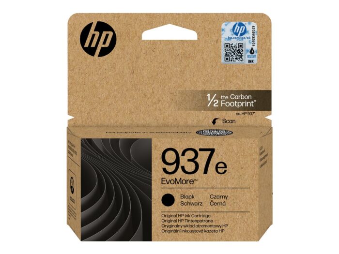 HP 937e EvoMore Black Org Ink Cartridge - Image 4