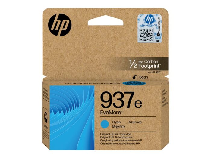 HP 937e EvoMore Cyan Org Ink Cartridge - Image 5