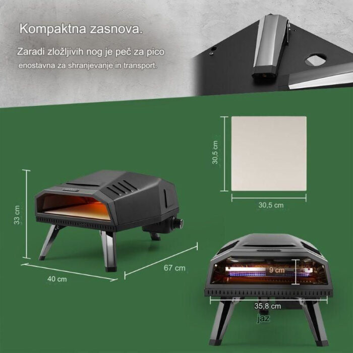 VonHaus plinska pečica za pizzo - Image 6