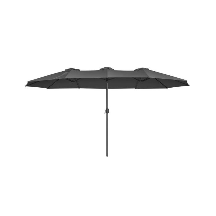 SONGMICS Senčnik velik 460 x 270 cm siv, GPU36GY
