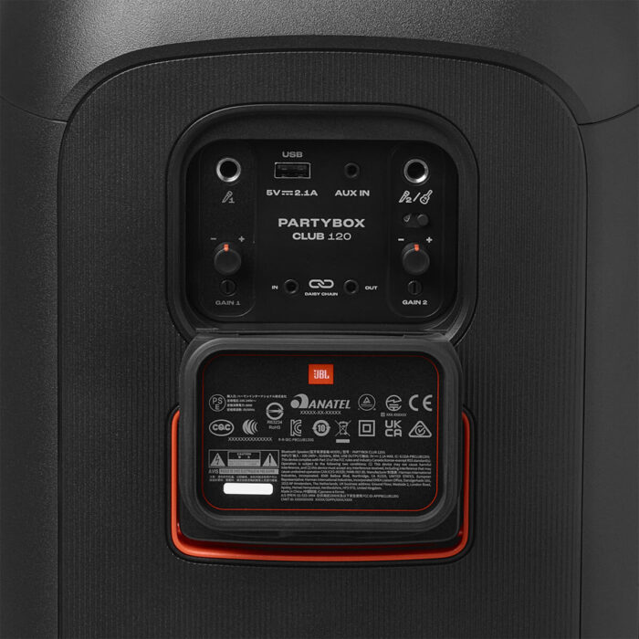 JBL PartyBox Club 120 prenosni zvočnik 160W, BT, RGB, USB - Image 4