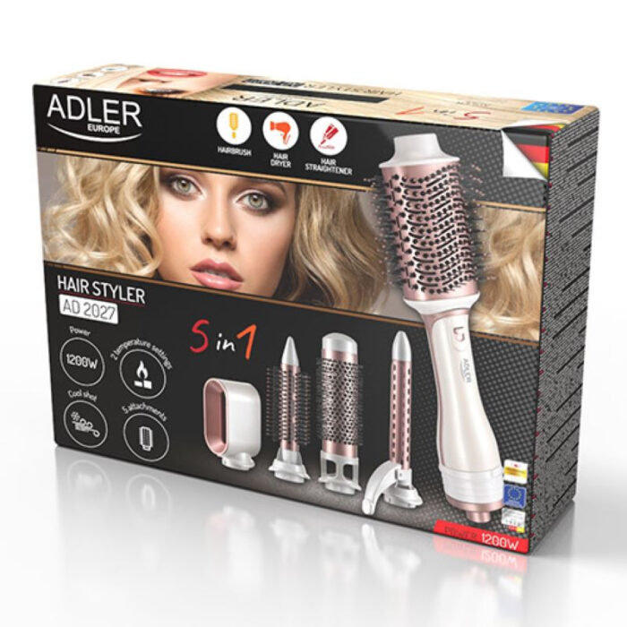Adler Frizer 5 v 1 - 1200 W - 5 nastavkov  AD2027 - Image 5