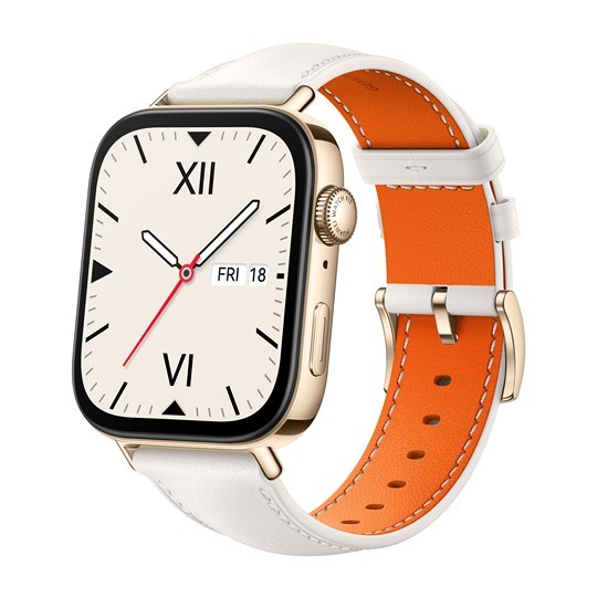 Huawei WATCH FIT 3 White leather strap - Image 3