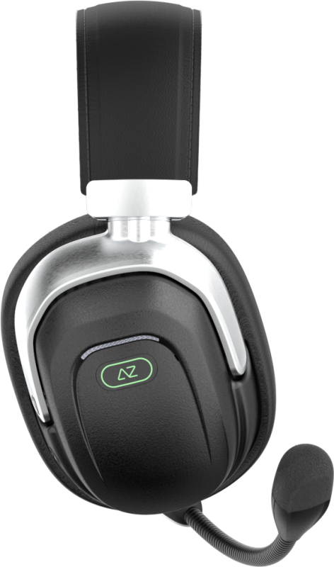 AceZone A-Rise brezžične gaming slušalke Črne - Image 4