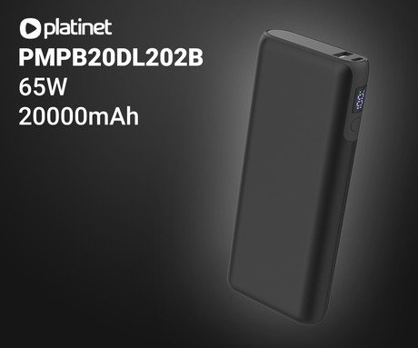 Platinet PMPB20DL202B powerbank polnilna baterija, 65W, 20.000mAh, Quick Charge - Image 6