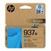 HP 937e EvoMore Cyan Org Ink Cartridge - Image 3
