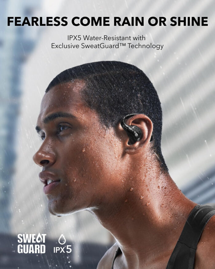 Anker Soundcore AeroFit Pro brezžične slušalke, črne - Image 6