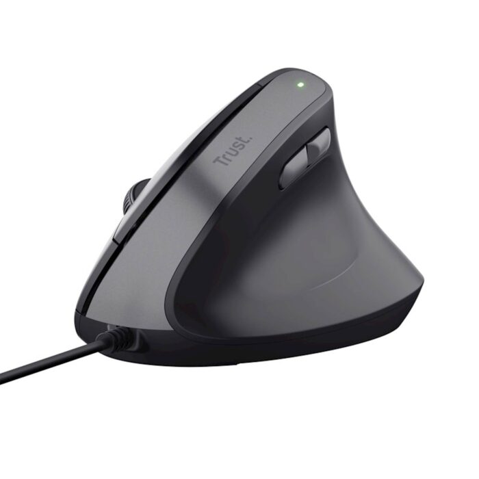 TRUST MIŠKA ŽIČNA BAYO II ERGONOMIČNA ČRNA - Image 5