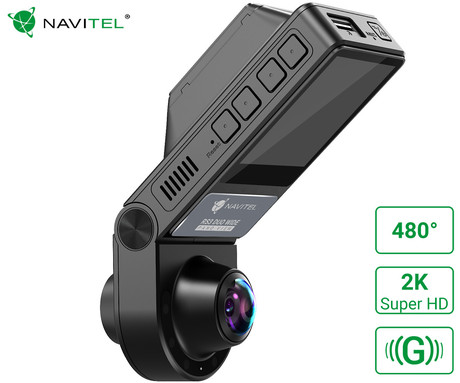 NAVITEL RS3 DUO WIDE avto kamera kamera, 2K Super HD, 2" zaslon,