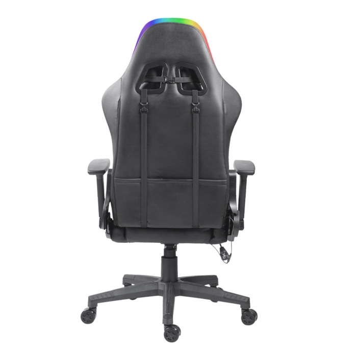 GAMING STOL - MARVO CH-35BK RGB ČRNE BARVE - Image 5