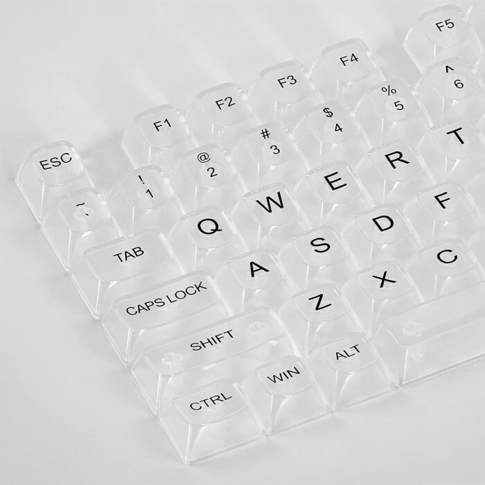 KEYBOARD KEYCAPS - REDRAGON CRYSTAL A135 - 147 kos - Image 3