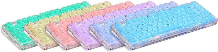KEYBOARD KEYCAPS - REDRAGON CRYSTAL A135 - 147 kos - Image 5