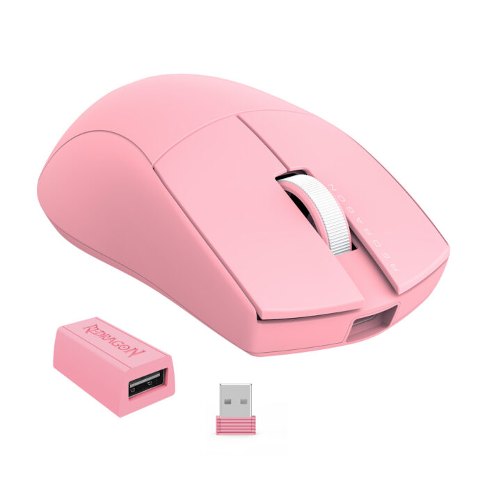 REDRAGON K1NG PRO M916-PRO-1K BREZŽIČNA MIŠKA ROZA BARVE - Image 5