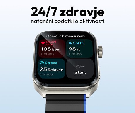 Kieslect Ks2 pametna ura, 2.01" AMOLED, BT 5.3, Android + iOS, klicanje, - Image 5