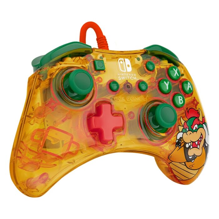 PDP NINTENDO SWITCH ŽIČNI KONTROLER ROCK CANDY MINI - BOWSER - Image 5