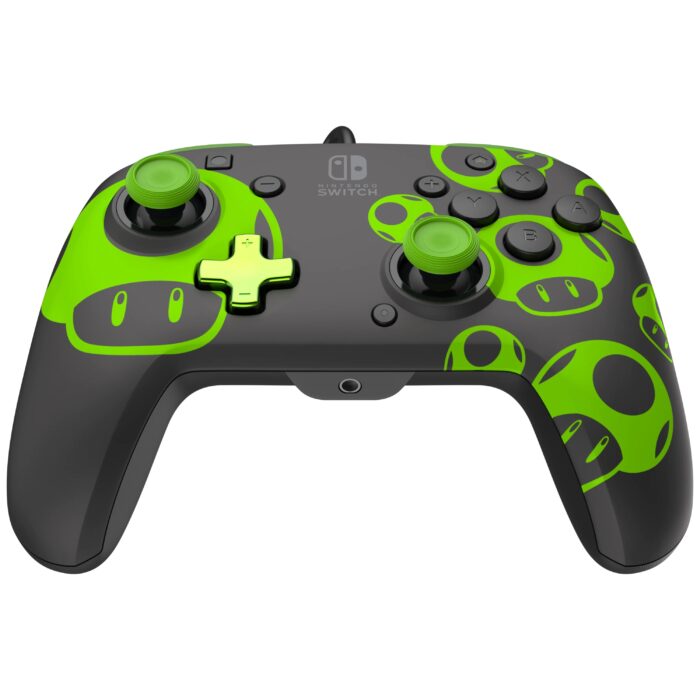 PDP NINTENDO SWITCH ŽIČNI KONTROLER REMATCH - 1UP GLOW IN THE DARK - Image 4