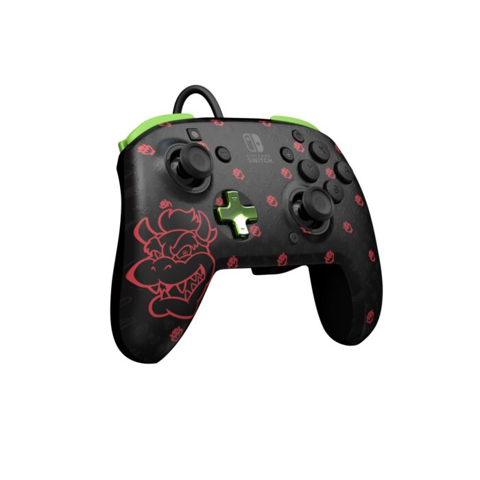 PDP NINTENDO SWITCH ŽIČNI KONTROLER REMATCH - BOWSER GLOW IN THE DARK - Image 5
